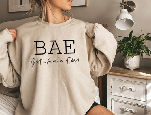 Best auntie ever sweatshirt