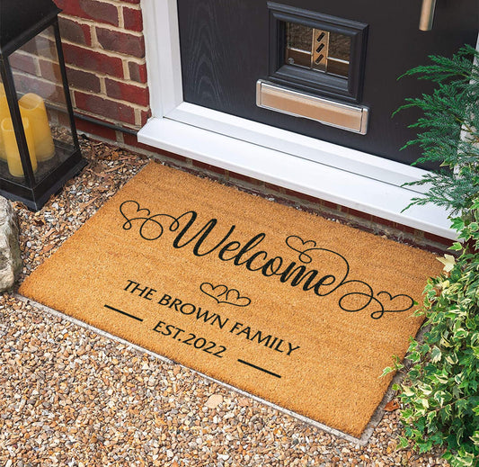 Custom Welcome doormat