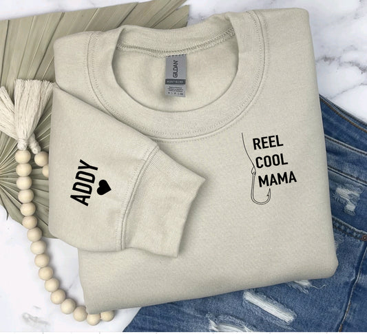 Reel cool mama sweatshirt