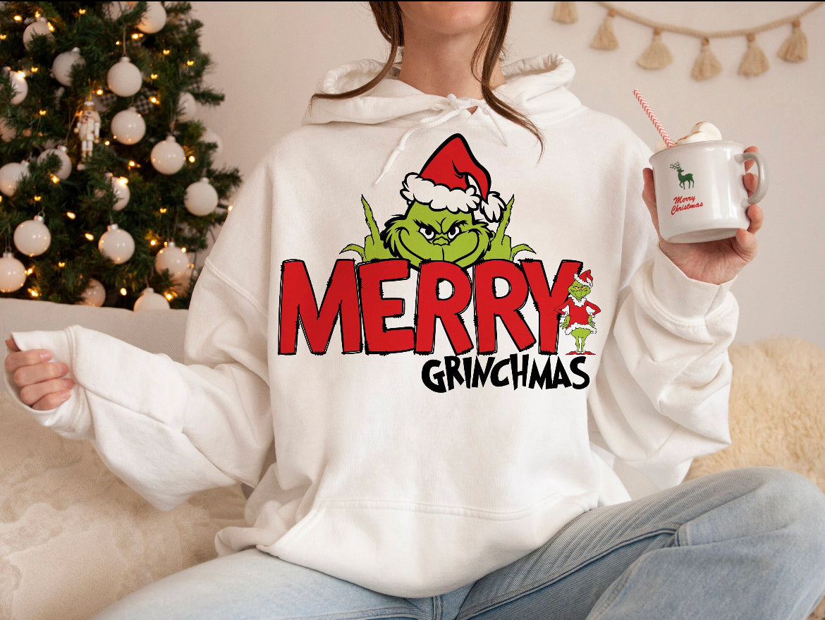 Merry Grinchmas hoodie