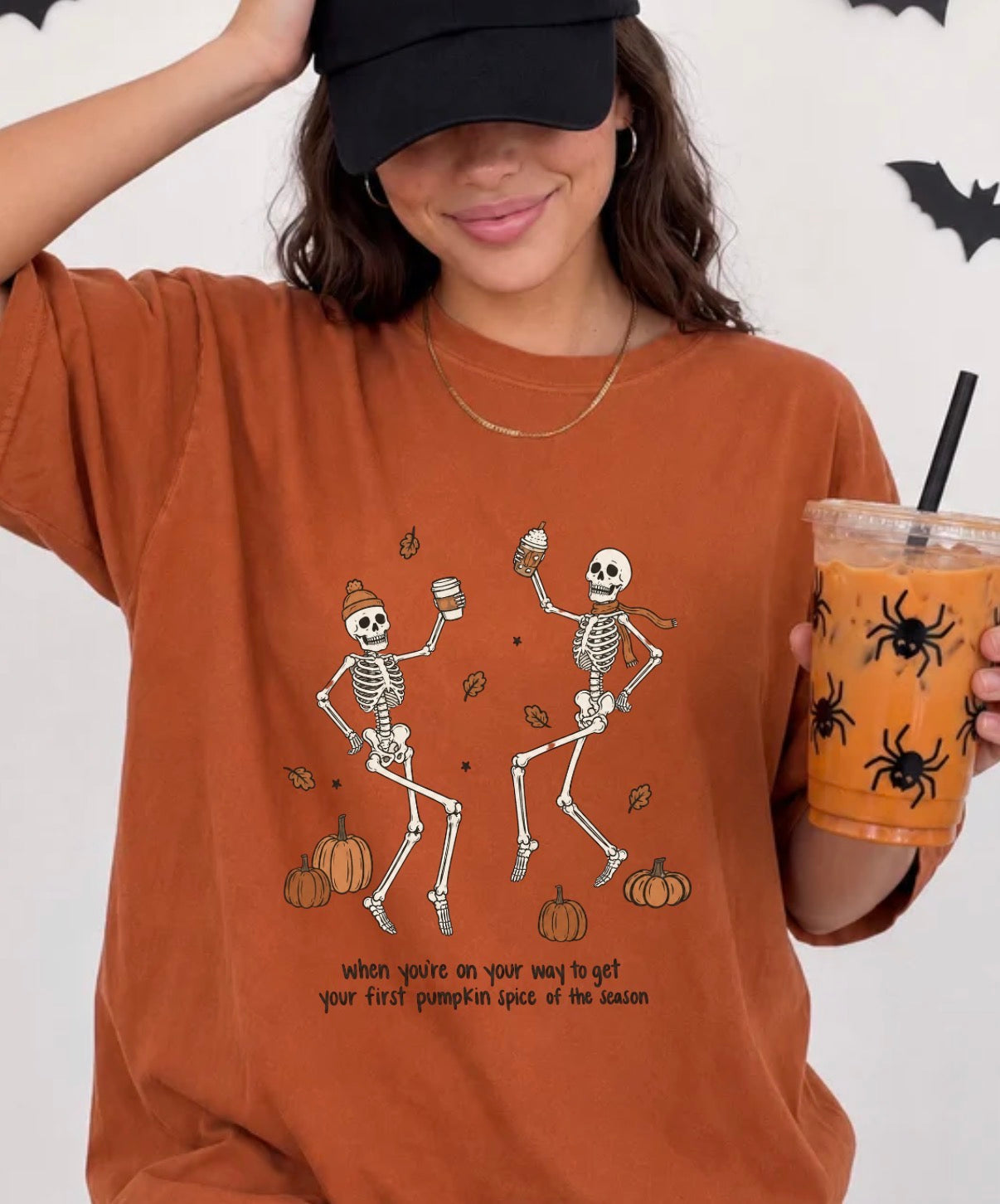 When youre on your way to get your first pumpkin spice of the season tee/sweatshirt