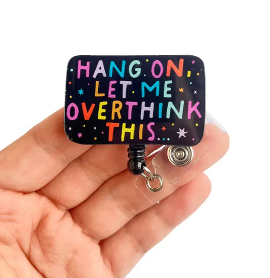 Hang on let me overthink this Badge reel