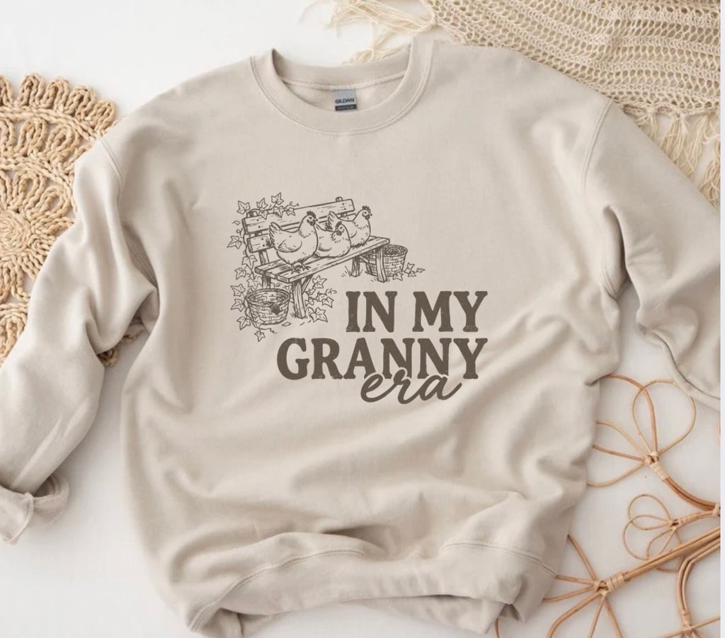 In my granny era sweatshirt