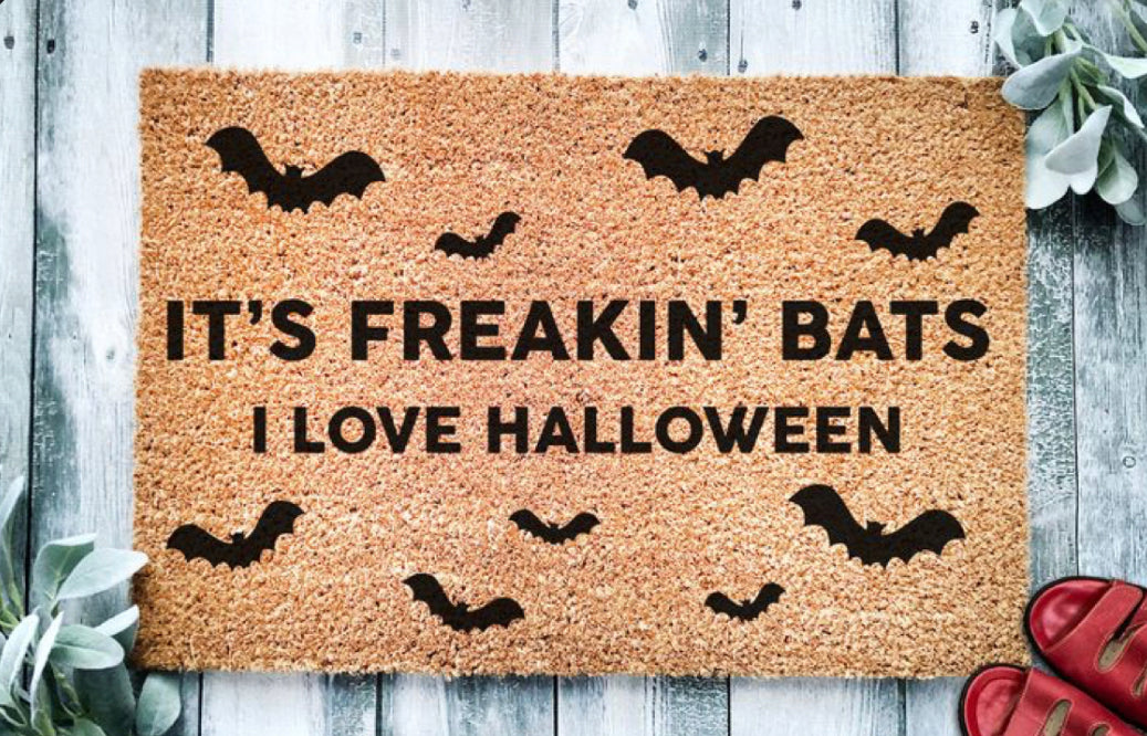 It’s freaking bats doormat