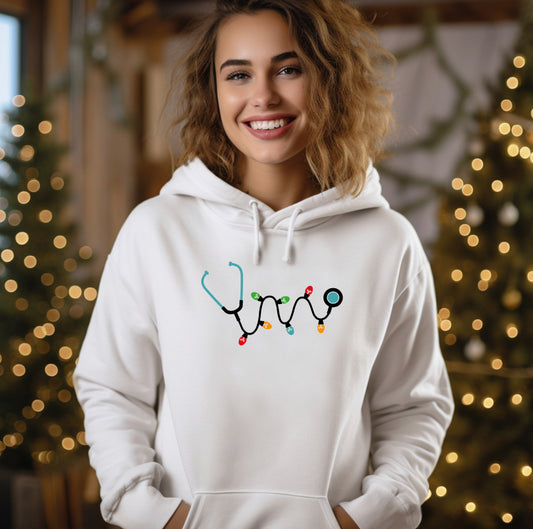 Stethoscope light hoodie