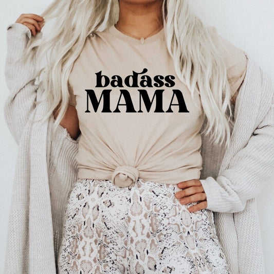 Badass mama tee