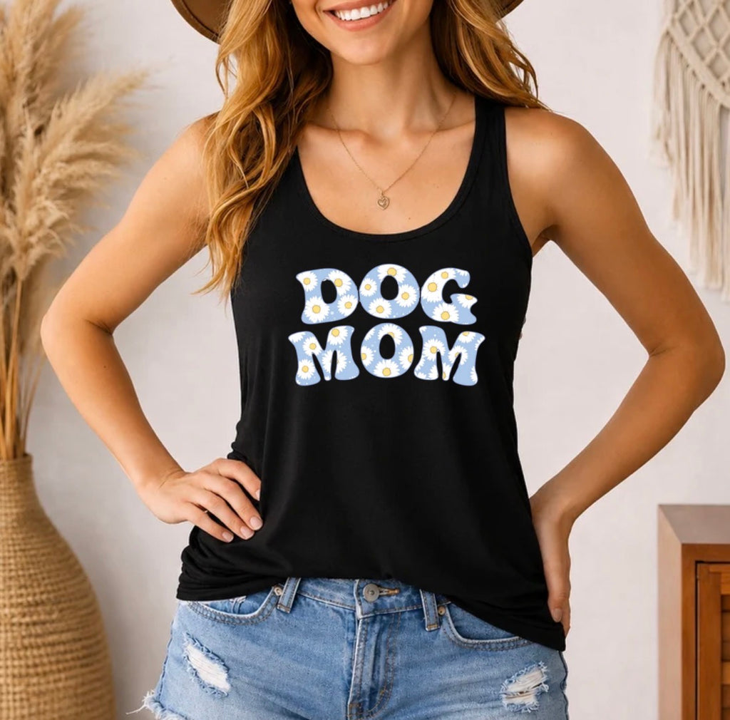 Dog mom tank top