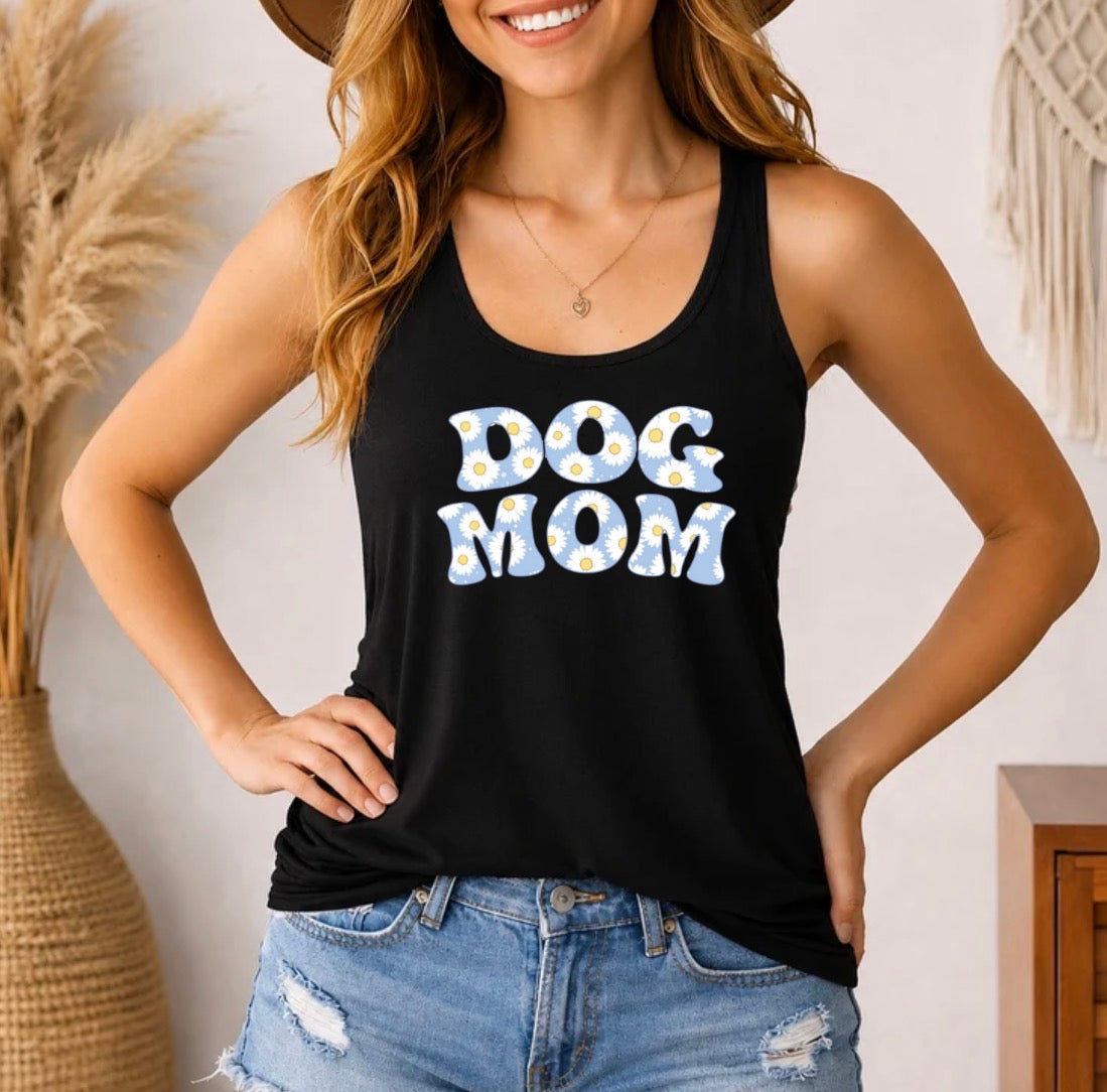 Dog mom tank top