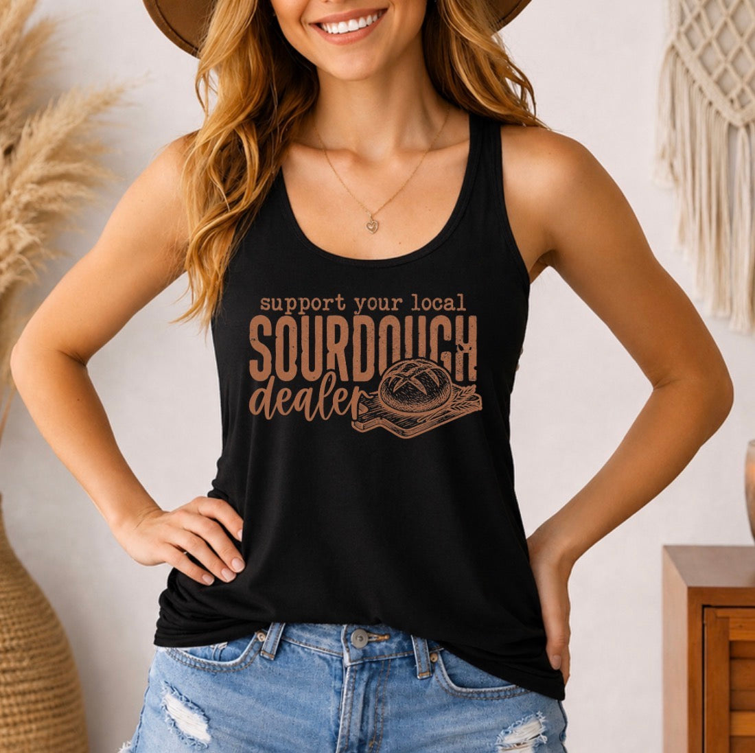 Support your local Sourdough dealer tank top