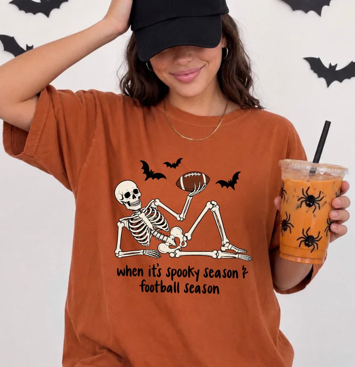 When it’s Spooky Season and football season tee/sweatshirt
