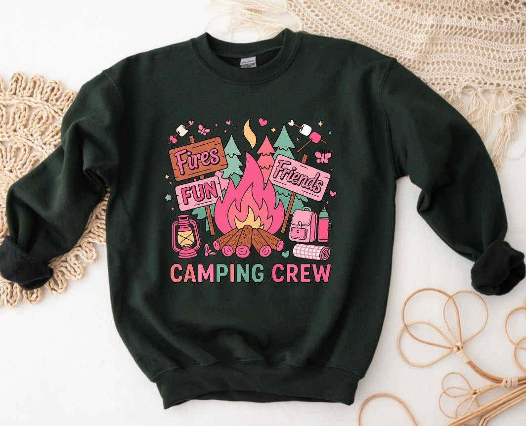 Camping crew sweatshirt