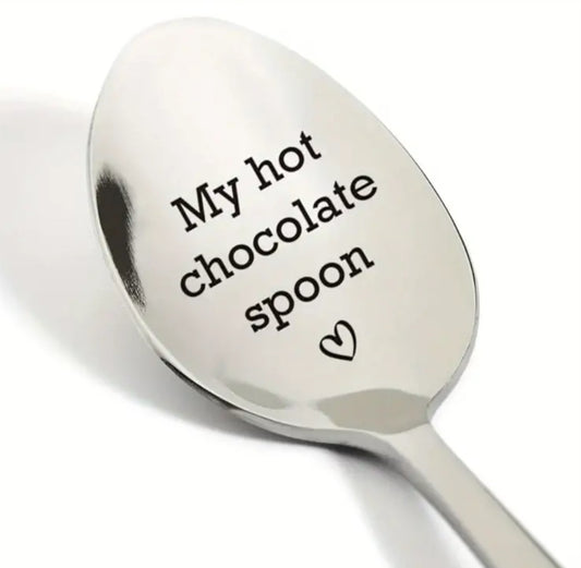 My hot chocolate spoon