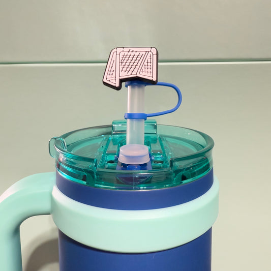 Soccer straw topper