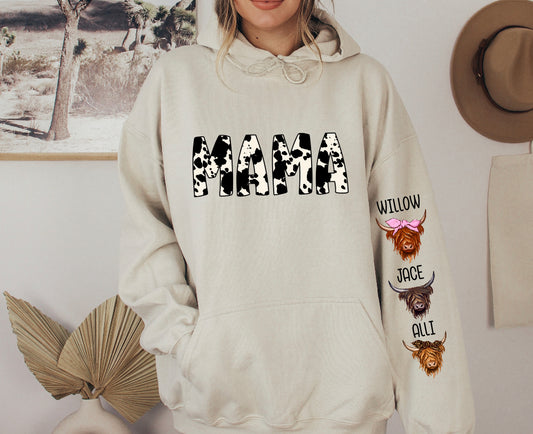 Mama hoodie custom