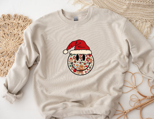 Smiley Christmas sweatshirt