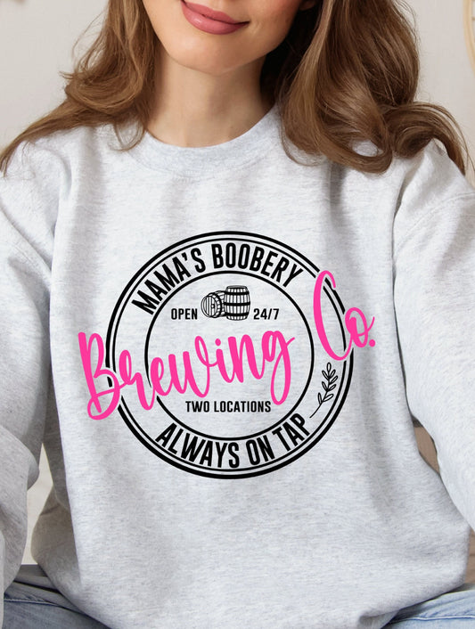 Mama boobery sweatshirt