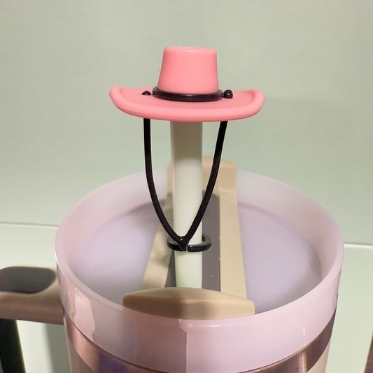 Cowboy hat straw topper