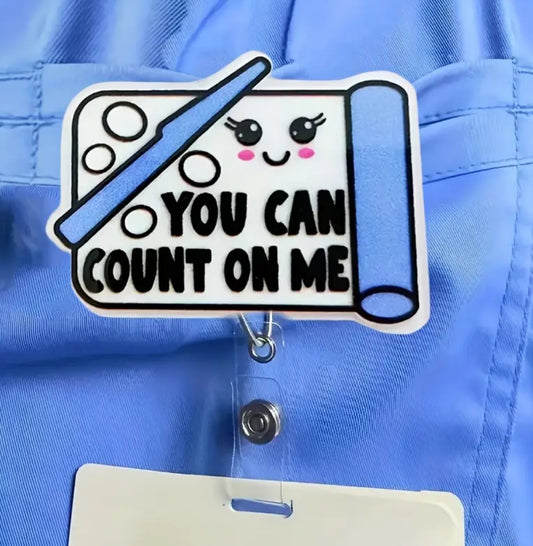 You can count on me Badge reel
