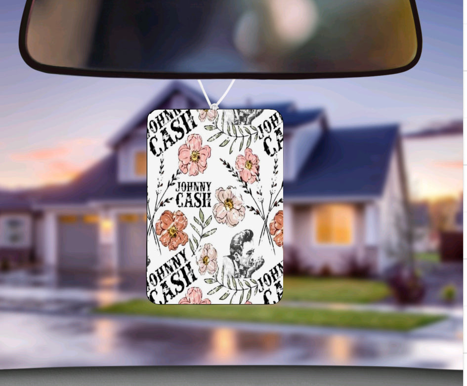Johnny cash air freshie