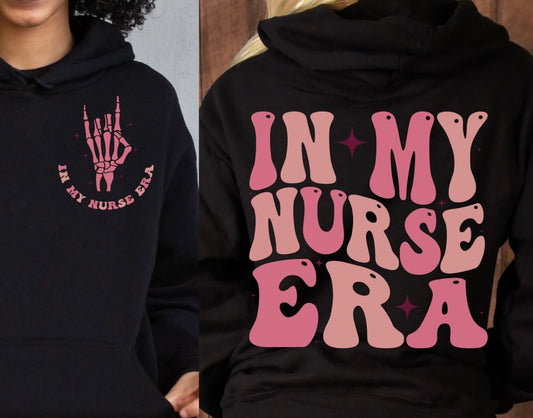 In my nurse mom era hoodie
