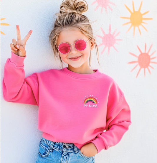 Be kind youth sweatshirt