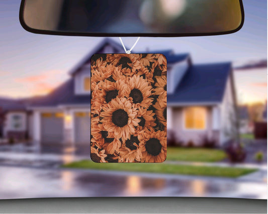 Sunflower air freshie