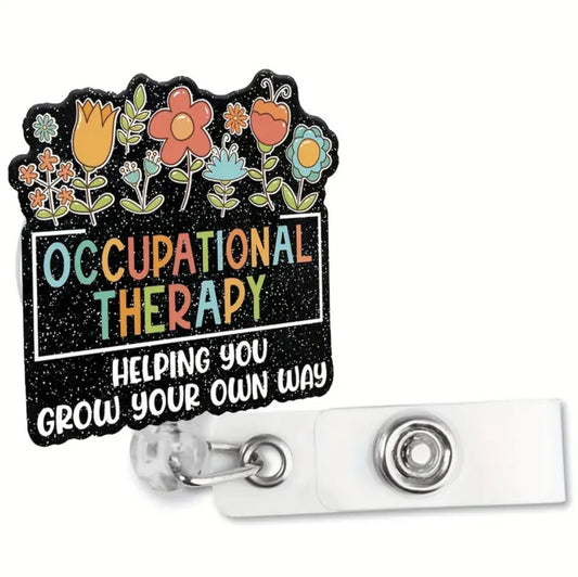 Occupational therapy Badge reel