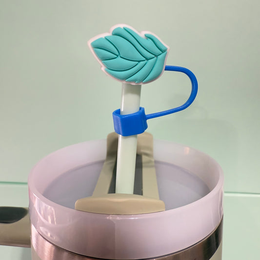 Leaf straw topper