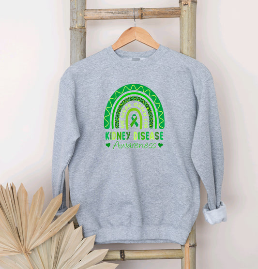 Kidney disease awareness sweatshirt