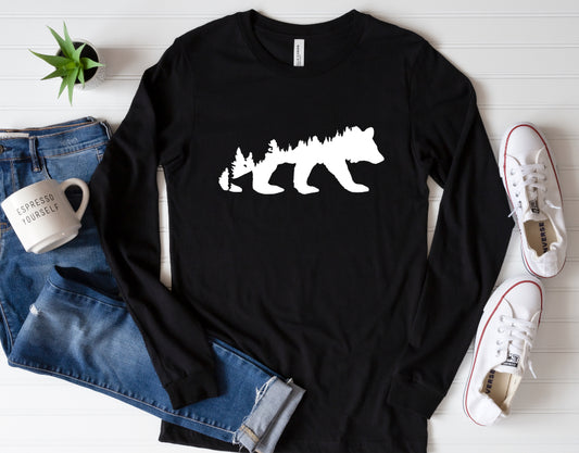 Bear long sleeve t shirt