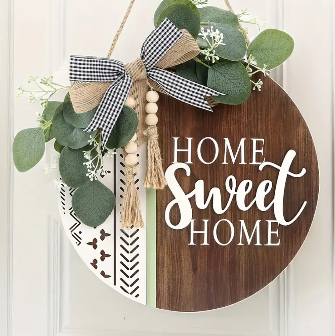 Home sweet home sign