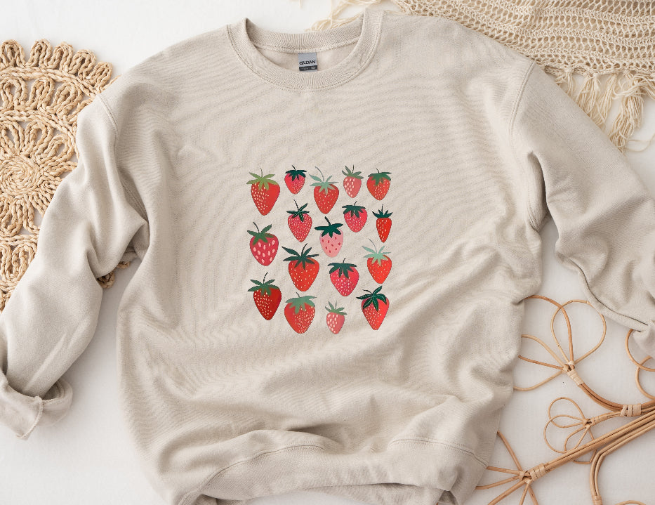 Strawberries sweatshirt