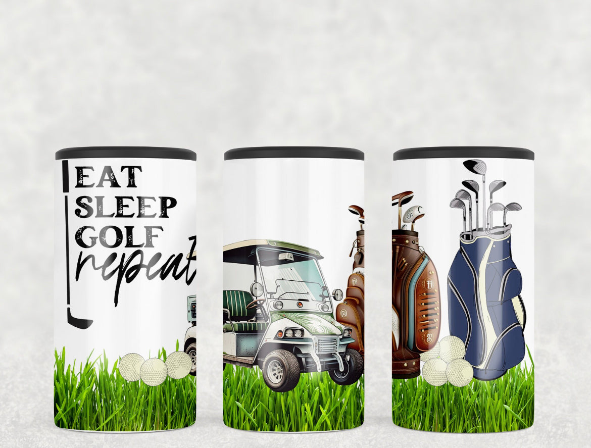 4in1 Eat sleep gold repeat can cooler