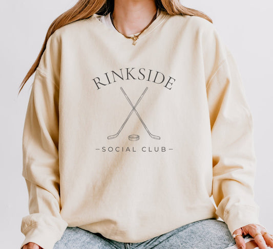 Rinkside social club sweatshirt