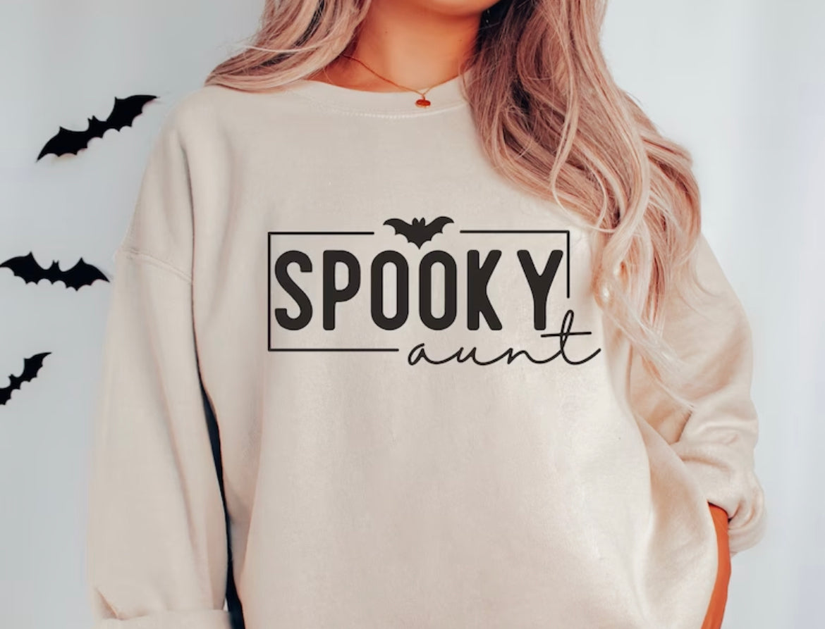 Spooky aunt sweatshirt