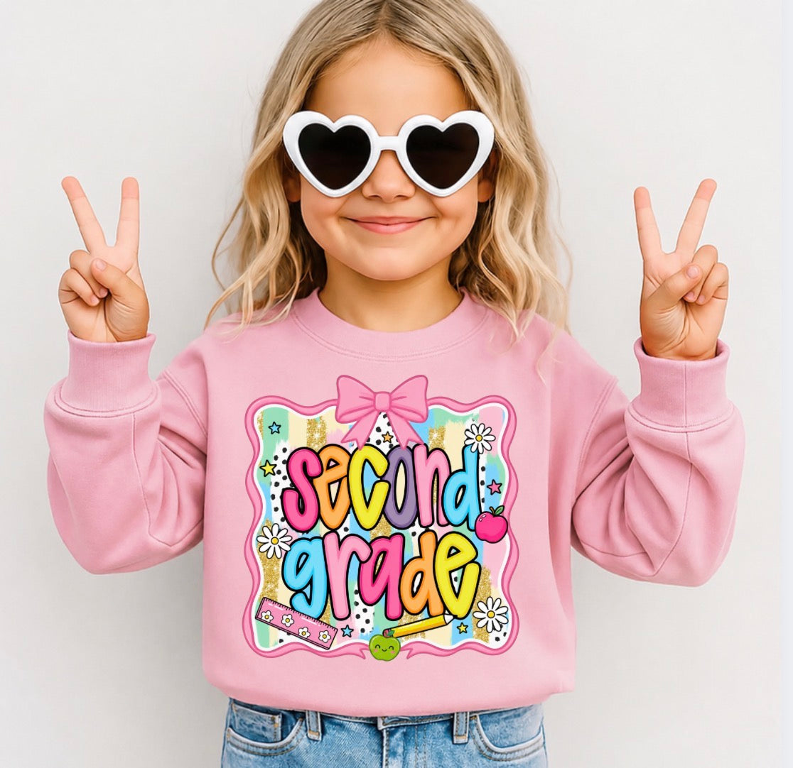 Second grade youth sweatshirt