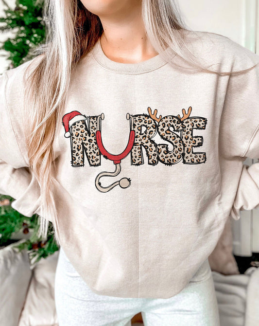 Nurse Christmas sweatshirt