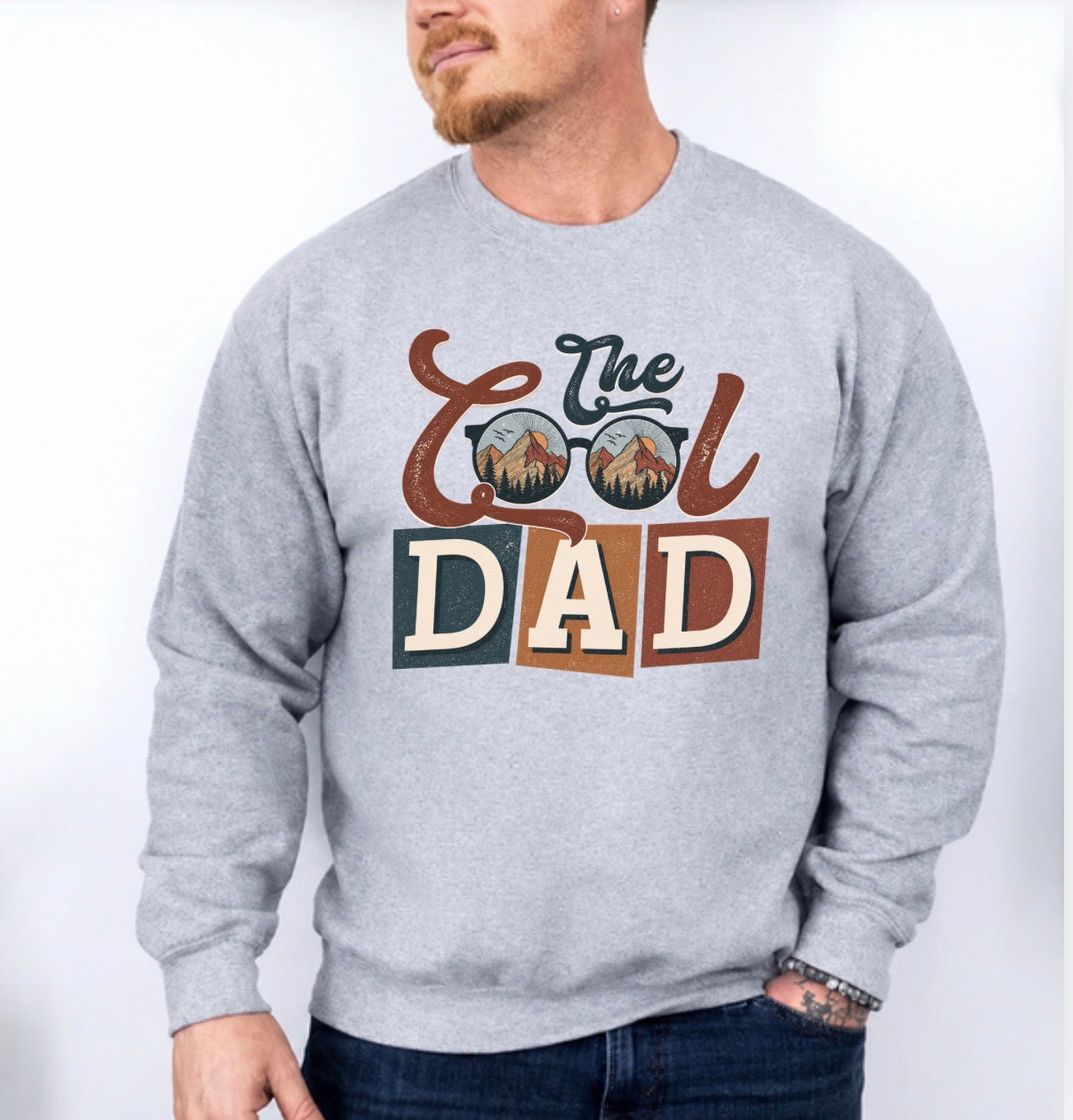 The cool dad sweatshirt