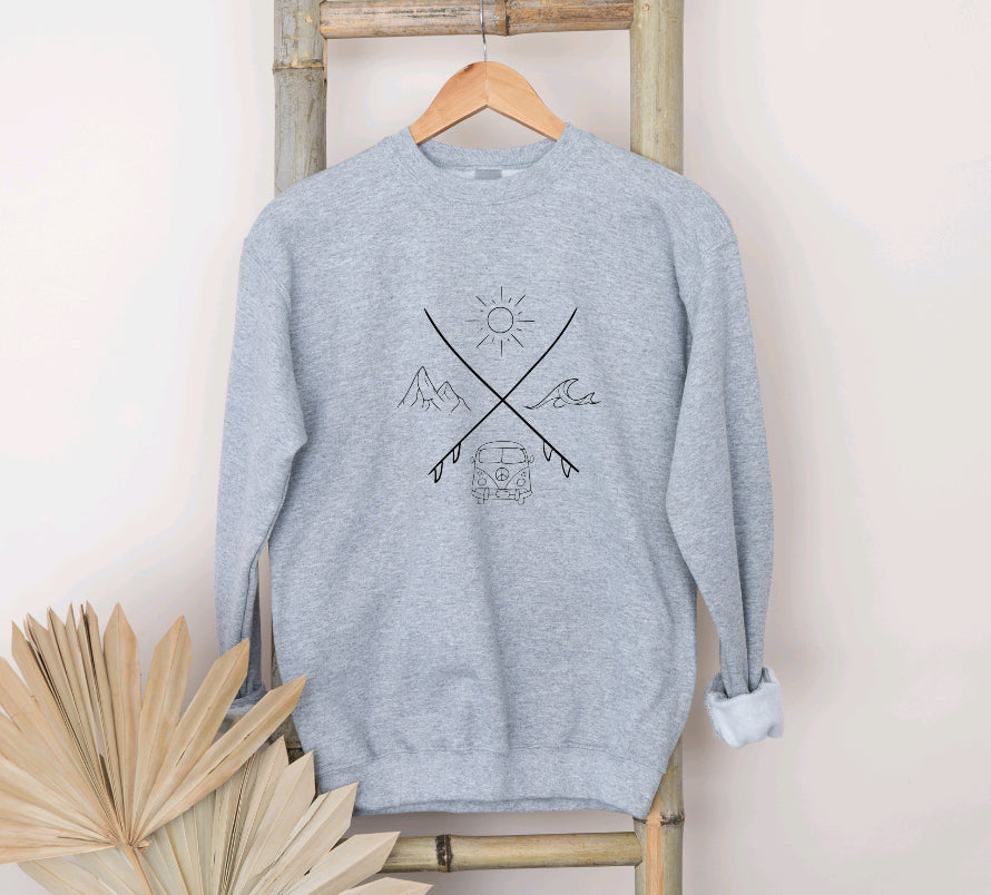 Travel sweatshirt