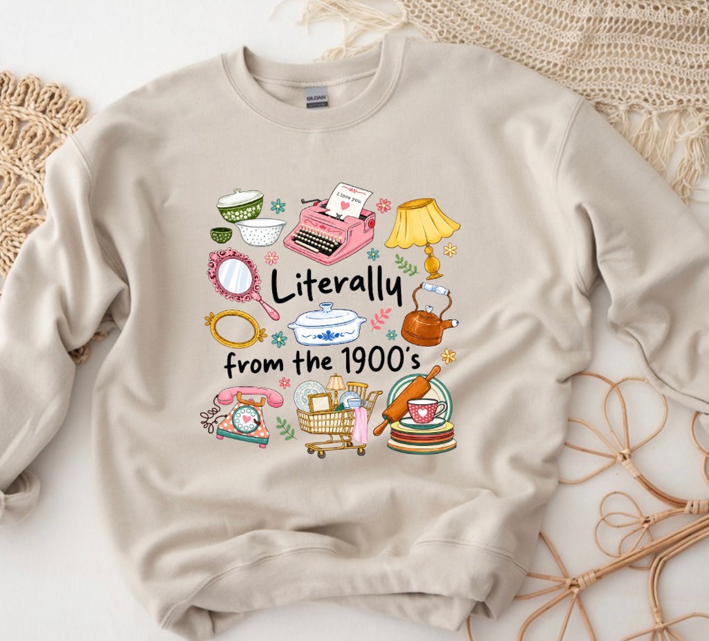 Literally from the 90s sweatshirt