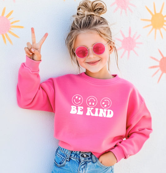Be kind youth sweatshirt