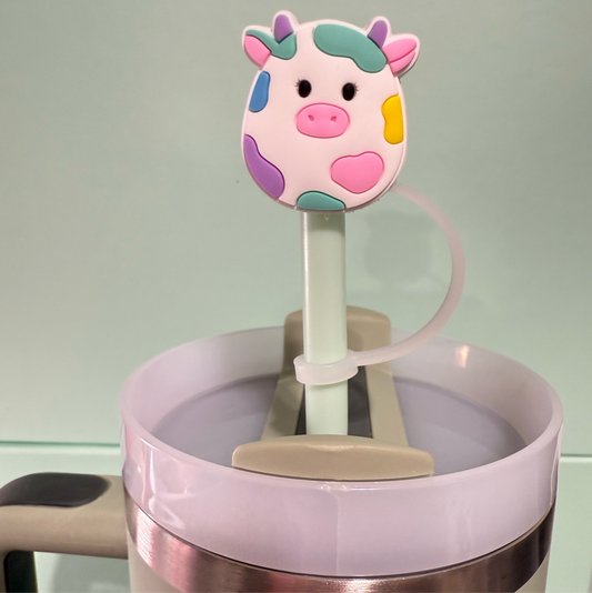 Cow straw topper