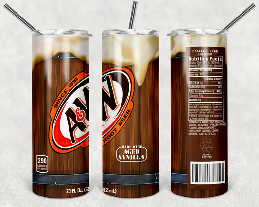 Root beer tumbler