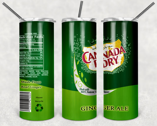 Ginger ale tumbler