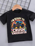 I’m ready to crush kindergarten youth tee