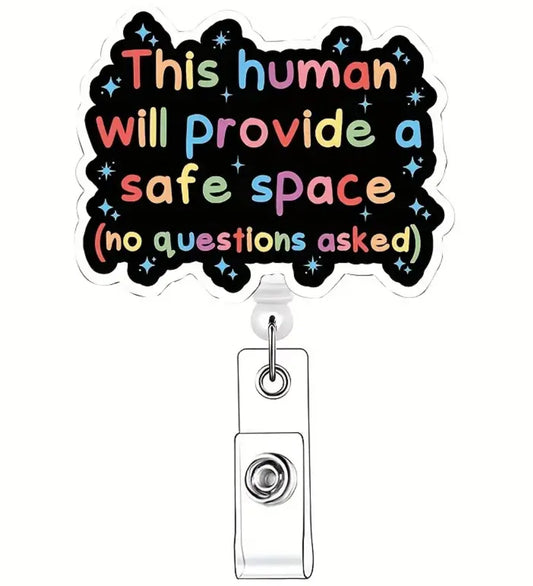 This human will provide a safe space Badge reel