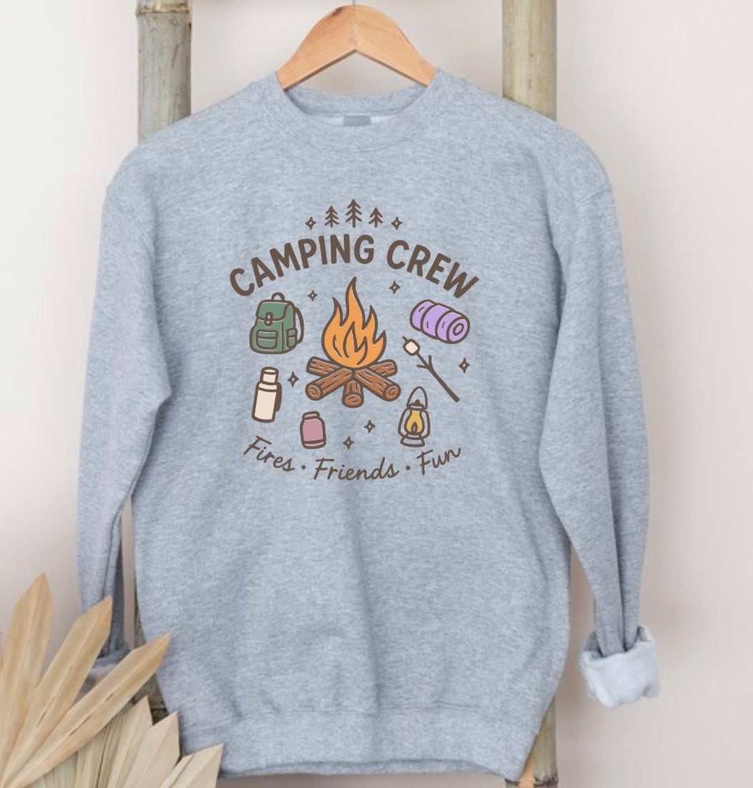 Camping crew sweatshirt