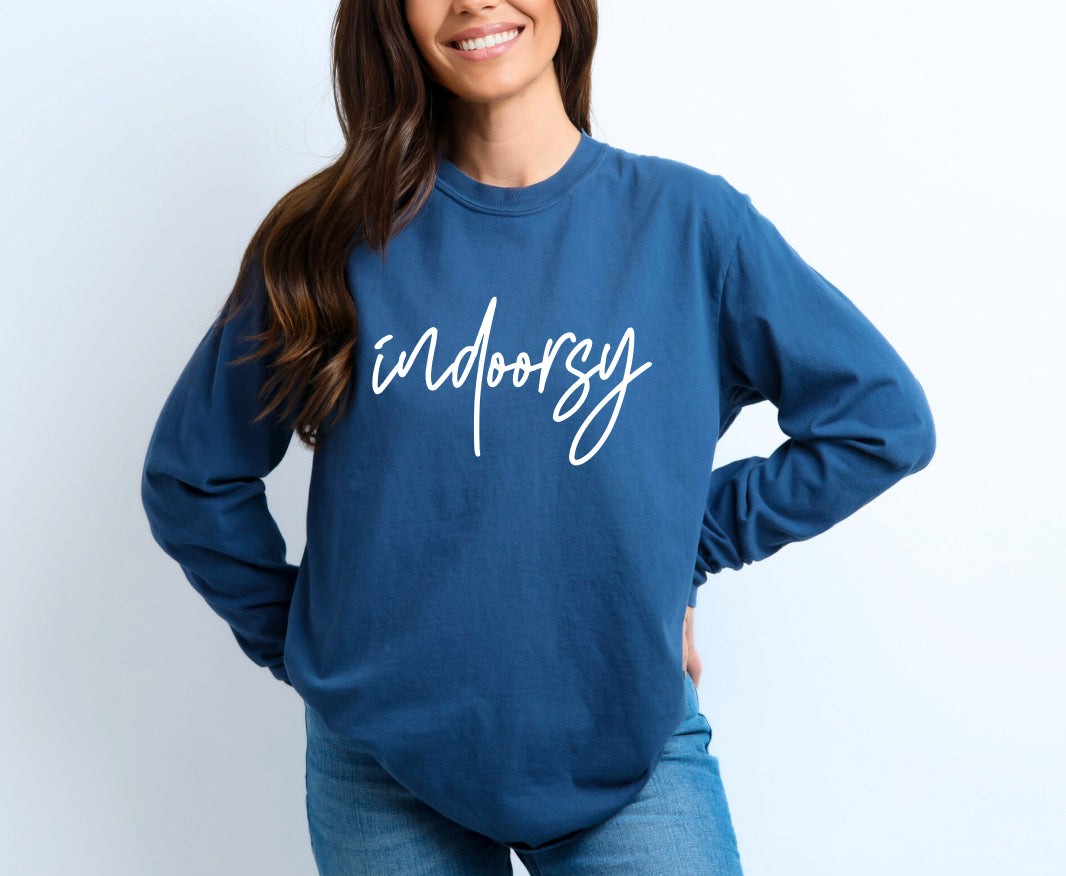 Indoorsy long sleeve t shirt