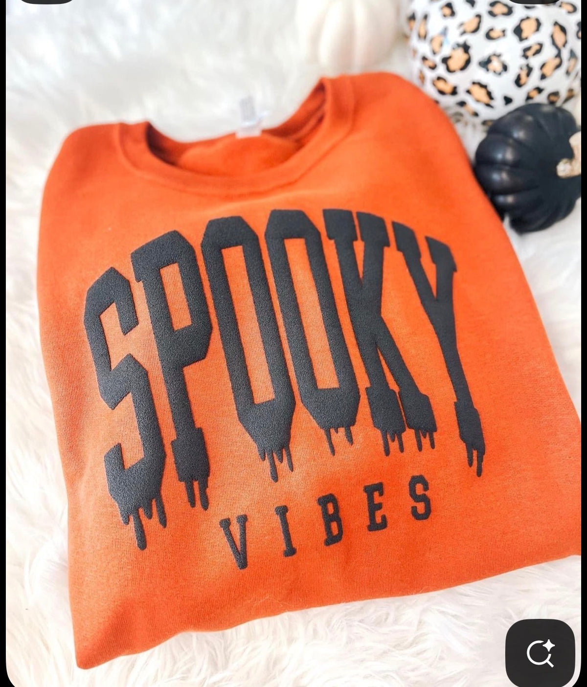 Spooky puff sweatshirt