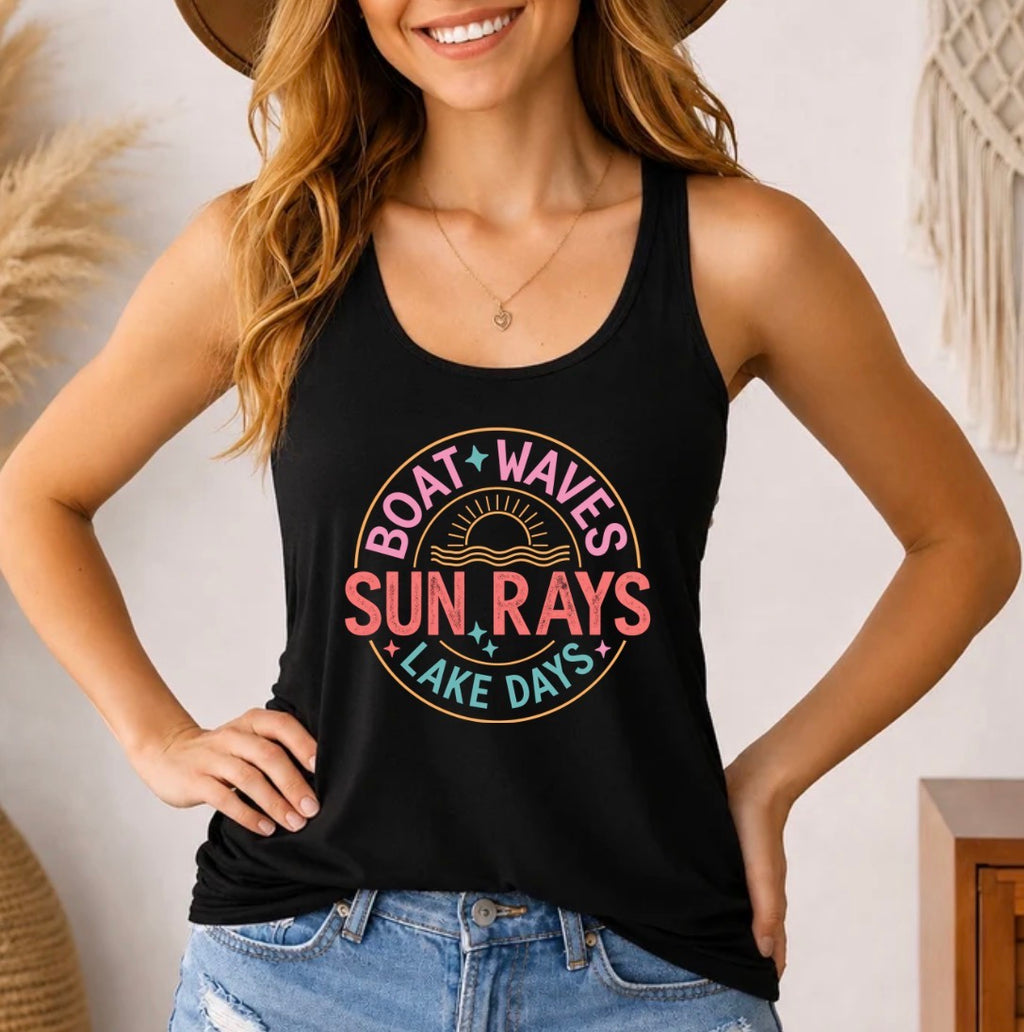 Sun Rays tank top
